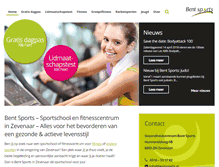 Tablet Screenshot of bentsports.nl